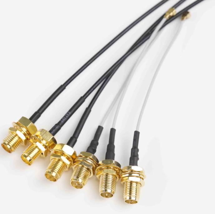 Factory price SMA male to bulkhead waterproof female RG316 coaxial cable for 4G router modem
